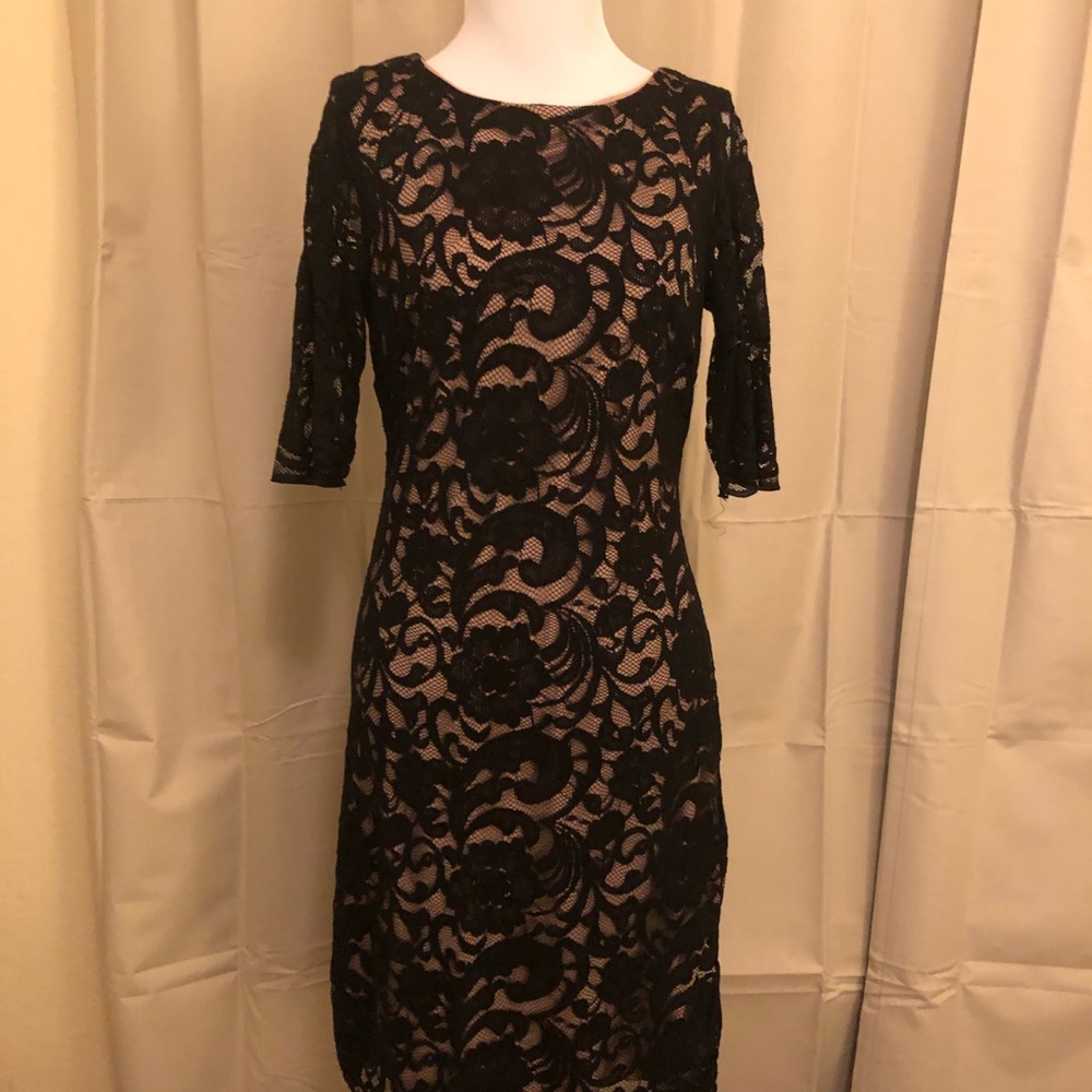 Lace Holiday Party Dress. R&K. Size 6